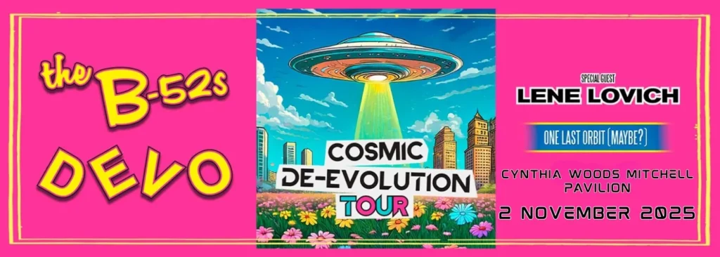 The B-52s & Devo at The Cynthia Woods Mitchell Pavilion