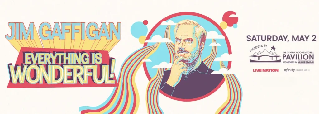 Jim Gaffigan at The Cynthia Woods Mitchell Pavilion