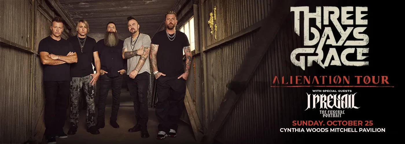 Three Days Grace, I Prevail & The Funeral Portrait