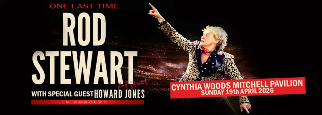 Rod Stewart at The Cynthia Woods Mitchell Pavilion