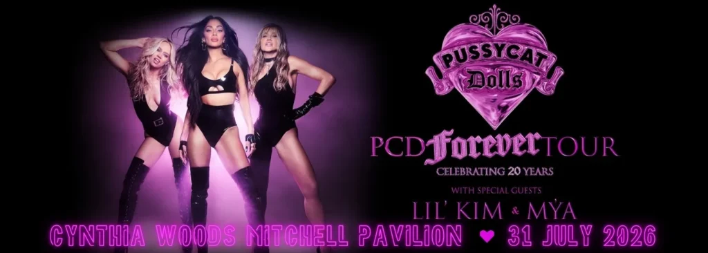 Pussycat Dolls at The Cynthia Woods Mitchell Pavilion
