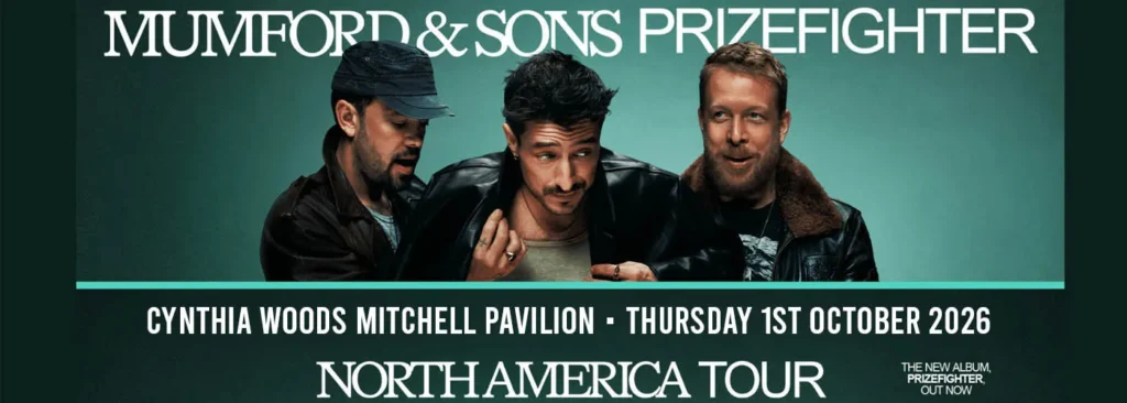 Mumford & Sons at The Cynthia Woods Mitchell Pavilion